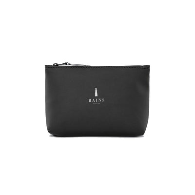 Waterproof Black Cosmetic Bag